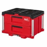 Milwaukee 48-22-8442 Packout Impact Resistant 2-drawer Tool Box, 50lbs Capacity. Fixed Price $161.37.