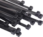 Zip Ties 14 Inch Black Cable Wraps 100 Pcs/pack Outdoor Use Long Plastic Ti. Fixed Price $12.74.