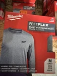 Milwaukee Men S Long Sleeve Work Flex Size M Dium 604g-m. Fixed Price $15.00.