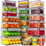 52 Piece Airtight Food Storage Containers Set With Lids (26 & 26 L.... Fixed Price $50.52.