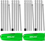 San Like Camping Tent Tarp Poles Set For Canopy Awning Shelter Backpacking Hi.... Fixed Price $61.39.