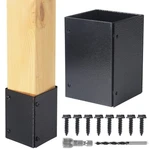 Stainless Steel Adjustable (range 3.3"-6") Post Protector, Protects Wooden Ma.... Fixed Price $36.48.