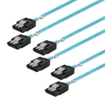 Adcaudx Thin Sata-iii Cable:12 Inches,3 Pack Flexible 12 Inches, Blue. Fixed Price $12.80.
