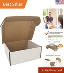 Cm763 Small Shipping Boxes 7x6x3" Corrugated Cardboard Mailers Replacement. Fixed Price $91.97.