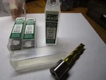 7/16" Dia X 2" Doc 3/4" Shank M42 Cobalt Tin Finish Annular Cutter Qty 3. Fixed Price $200.00.