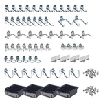 Triton Products 76964 Pgbrd Hook Assortment Kit,5 1/8x8x6.25in 53xm50. Fixed Price $95.17.