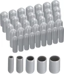 Uxcell 50pcs Round Rubber End Caps 1/8" 3/16" 1/4" 5/16" 3/8" Grey Vinyl. Fixed Price $9.68.