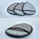 3pk Carrand Car Wash Microfiber Wheel Wedge Two Sided Detailing Pad W Pocket. Fixed Price $12.80.