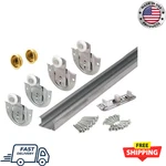 Prime-line 72 In Bi-pass Sliding Closet Door Track Hardware Kit. Fixed Price $34.79.