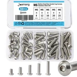 M6 X 8mm 12mm 16mm 20mm 25mm Button Head Socket Cap Screws Bolts, Stainless S.... Fixed Price $18.42.