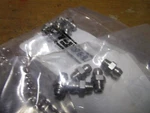 Dynaflo 1/8"-27 90 Stainless Steel Grease Fitting With Ball Check Qty 10. Fixed Price $35.00.