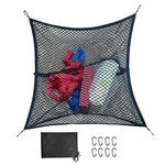 Double Layer Elastic Cargo Net 5'x5' Stretchable To 9'x9' Heavy Duty Truck Be.... Fixed Price $46.08.