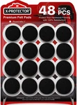 Felt Furniture Pads X-protector - 48 Pcs 1" Premium Floor Protectors. Fixed Price $11.43.