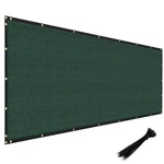 Windscreen4less Privacy Fence Screen 4' X 20' Heavy Duty 20', Green. Fixed Price $42.39.