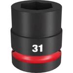 Milwaukee 49-66-6596 Shockwave Impact Duty 1 Drive 31mm Standard 6 Point Socket. Fixed Price $46.99.
