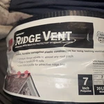 Owens Corning Ventsure 7 In. X 20 Ft. Ridge Vent Rigid Roll With Weather. Fixed Price $35.00.