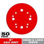 Diablo 5 In. 220-grit Hook And Lock Ros Sanding Discs. Fixed Price $17.95.