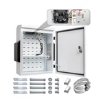 Outdoor Electrical Box With Thermostat And Fan, Cold-rolled Steel Plate, Alum.... Fixed Price $238.69.