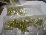 #8-32 X 1" Brass Slotted Flat Head Machine Screw Qty 100. Fixed Price $25.00.