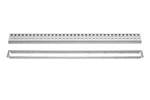 Schluter Kerdi-line Brushed Stainless Steel-3/4" Frame, 56" Length - Kl1b19eb140. Fixed Price $119.99.