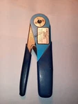 Amp Blue Hand Crimp Crimping Tool Adjustable Model 601966-1 To M22520/2-01. Fixed Price $229.99.