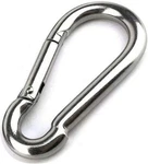 Large Carabiner Clip,5-1/2 Inch Heavy Duty Stainless Steel Spring Snap Hook For. Fixed Price $10.95.
