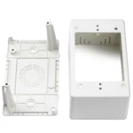 Hellermanntyton - Tsrpfw-jb3 Sgl Gang Jct Box 2.77in Deep Pvc Off. Wht (1 Ea). Fixed Price $17.14.