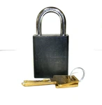 American Series 1100 Aluminum Padlock-1/4" Shackle-color Black-new!. Fixed Price $25.00.