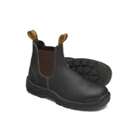 172-095blundstone Steel Toe Elastic Side Slip-on Boots, Kick Guard, Water Resist. Fixed Price $184.99.