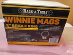 Box Of 10, Rack-a-tiers Winnie Mags 2" Bridle Ring 100lb Rmw200br For Cable. Fixed Price $39.95.