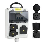 Electrical Outlet Box, Breaker With Ip44 Nema L5-30 & 5-.... Fixed Price $97.21.