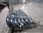 5/16"-18 X 2" Shank L 1-1/4" Thread 3-1/8" Oal Zinc Turn Eye Bolt Qty 8. Fixed Price $18.00.