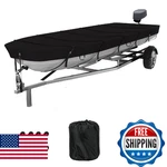 Grondnictory Jon Boat Cover 12-14ft 420d Waterproof Covers Fits 14. Fixed Price $90.87.