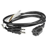 Hqrp 3-prong Extension Cord Usa Outlet 16awg, 13a 125v, 6-feet, Ul Listed, Black. Fixed Price $9.95.