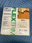 Flexco Flextrim Vinyl Wall Base 4" X 20' Black Dahlia Finished Fc40c51s001. Fixed Price $22.00.