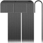 Ok5star 16 Inch J Hook Rebar Stakes 30 Pack, Heavy Duty 5/16 Diameter Black. Fixed Price $71.32.