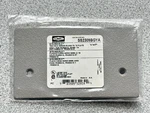 New Hubbell Ss2309bgya Scrubshield 2 Inch Blank Faceplate Gray. Fixed Price $16.95.
