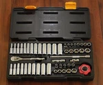 Gearwrench 80300p - 51 Pc. 1/4 Inch Drive 6 Pt. 120xp Mechanics Tool Set. Fixed Price $69.05.