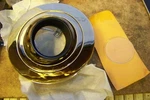 Halo Lighting 1498pb Polished Brass Eyeball Trim With Black Baffle. Fixed Price $69.99.