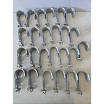 Lot Of 20 Caddy Cat32hp 2 Inch J-hooks With Hammeron Beam Clamp 1/8to 1/4 Flange. Fixed Price $49.98.