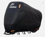Tatatoo Motorcyle Waterproof Cover Dust Sun Uv Protector, 300d, Up To 104", 3xl. Fixed Price $29.95.