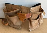 Mcguire Nicholas Workwear Leather Toolbelt Pouch Heavy Suede Dm 499-4. Fixed Price $25.00.
