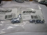 Dynaflo 1/4"- 65 Steel Yellow Zinc Drive Grease Fitting With Ball Check Qty 10. Fixed Price $12.00.