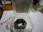 7/8"-14 X 1-5/8" Carbon Steel Bright Finish Hex Die. Fixed Price $20.00.