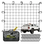 Heavy Duty 3'x4' Cargo Net - Stretches To 8'x10', 24 Clips, For Pickup Truck .... Fixed Price $28.45.