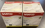 Pack Of 2 Satco Clear Globe Incandescent Light Bulb 60 Watt G-40 Medium Basenew. Fixed Price $18.99.