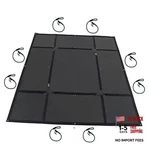 Pickup Truck Bed Tarp (7 1 W X 7 6 L) - Heavy Duty Short Black Solid. Fixed Price $91.71.