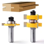Tongue And Groove Router Bit Set 1/2 Shank,newdeli 1-1/4" Stock Groove.... Fixed Price $34.44.