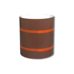 Amerimax Aluminum Painted Coil 10in W X 50ft L Brown/white. Fixed Price $103.95.