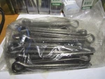 3/8" X 4" Plain Finish Extended Prong Cotter Pin Qty 25. Fixed Price $30.00.